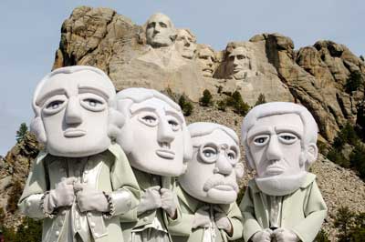Rushmore Mascots